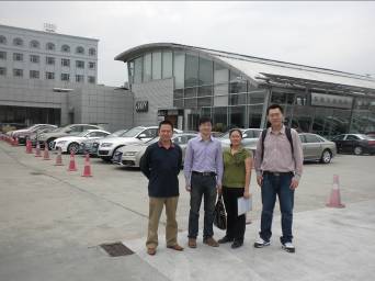 我校交通工程教学部学管组教师走访东莞、佛山各汽车经销商
