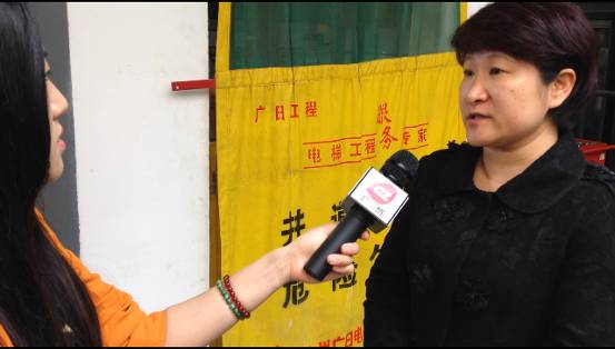 广州电视台广视新闻采访我校电梯专业